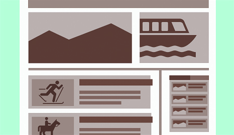 Generic website screen