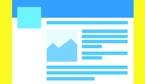 Generic website screen